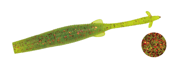 DUO Realis Finder Shad 3"- 77mm #F006 Watermelon Red Flake