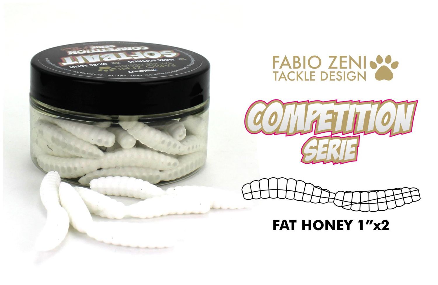 FAT HONEY COMPETITION COL.WHITE 00-60 PZ