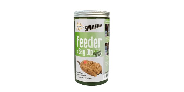 SWIM STIM FEEDER & BAG DIP 500ML BETAINE GREEN