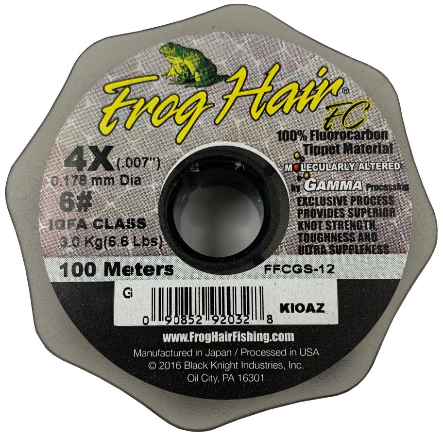 Frog Hair Fluorocarbon Guide Spool - 6X - 100M