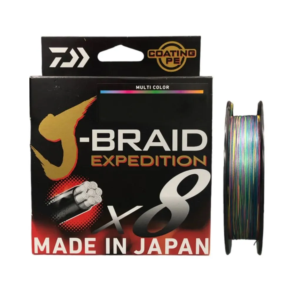 JBRAID EXPEDITION X8 0,42mm 300m Multi Color