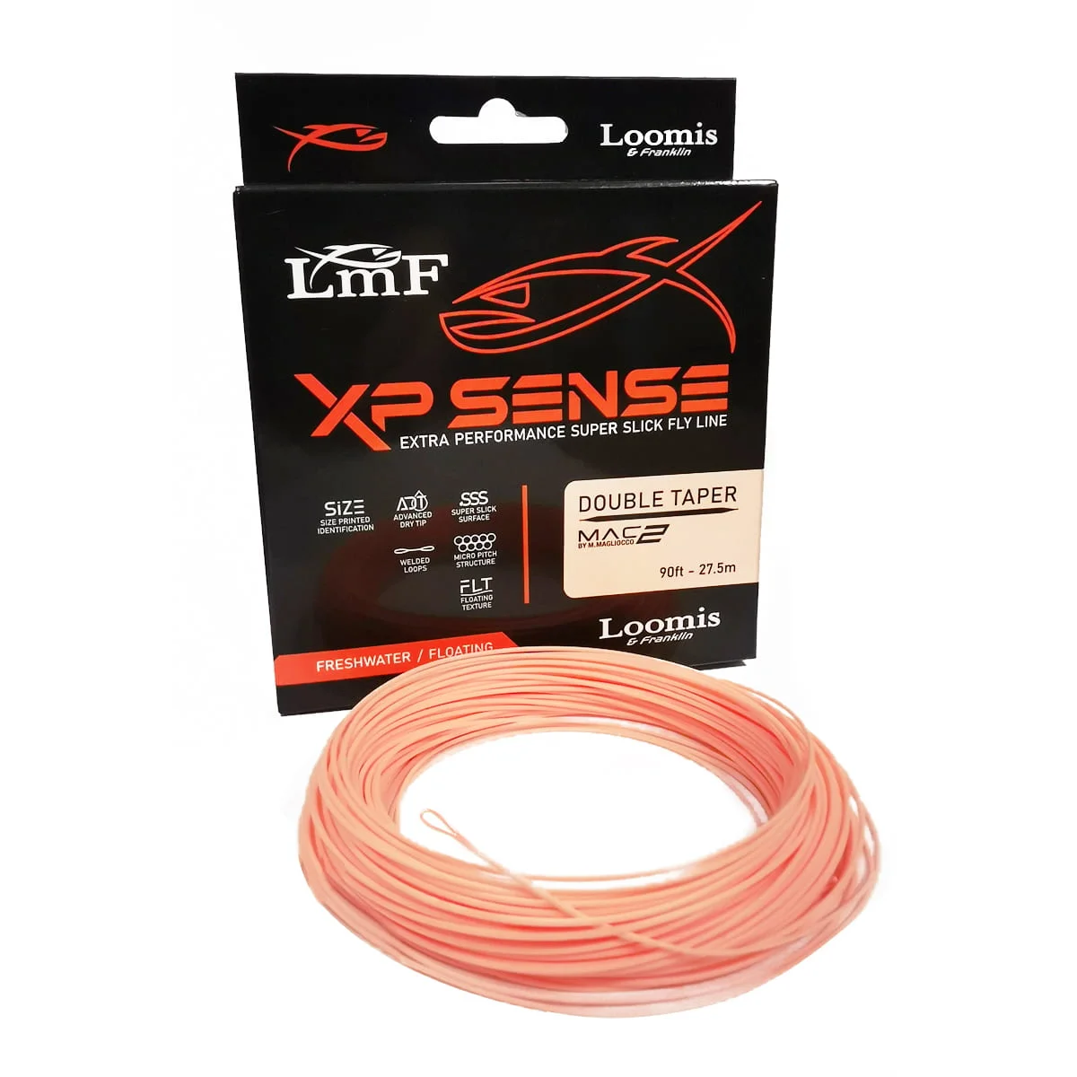LMF XP SENSE FLY LINE MAC2 DT3F 90ft - 27.5cm Peach