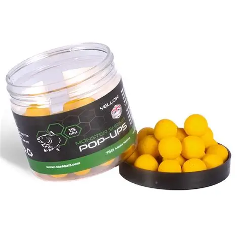 Monster Shrimp Pop Ups 20mm 75g Yellow