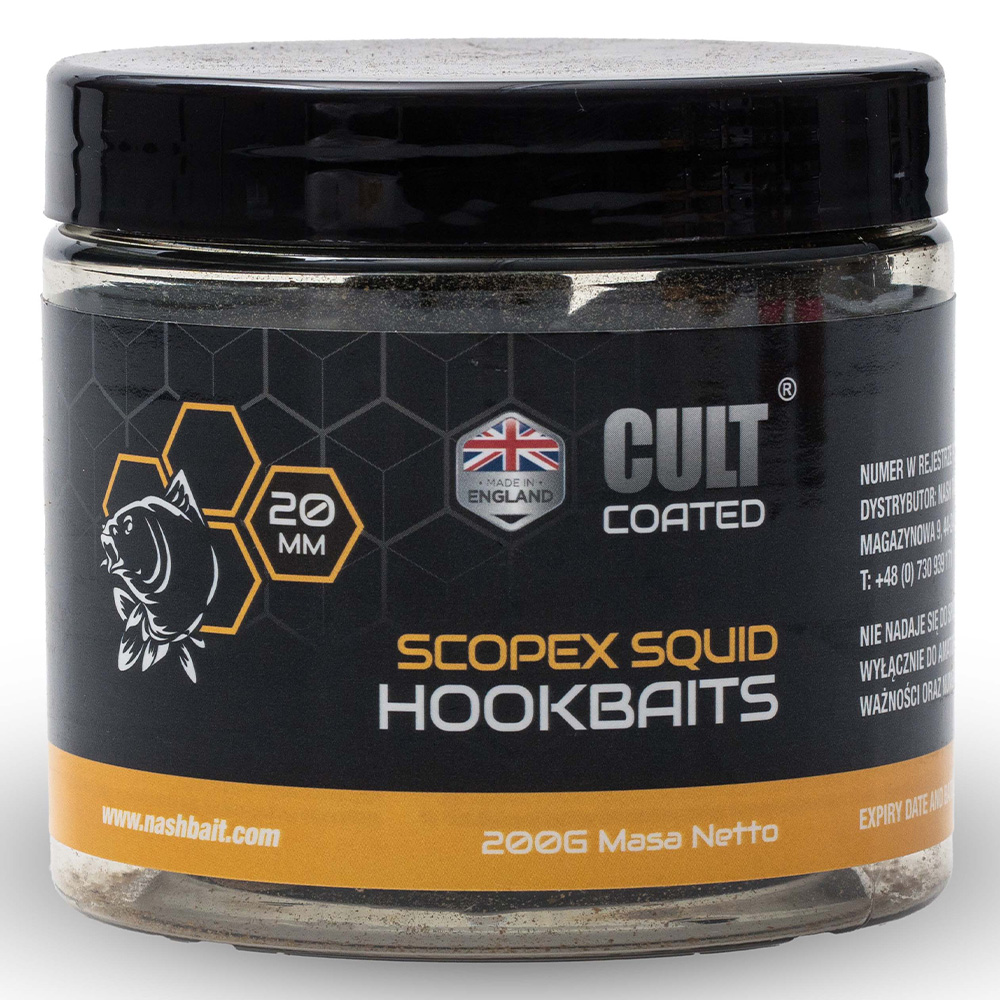 Scopex Squid Cult Coated Hookbaits 20mm