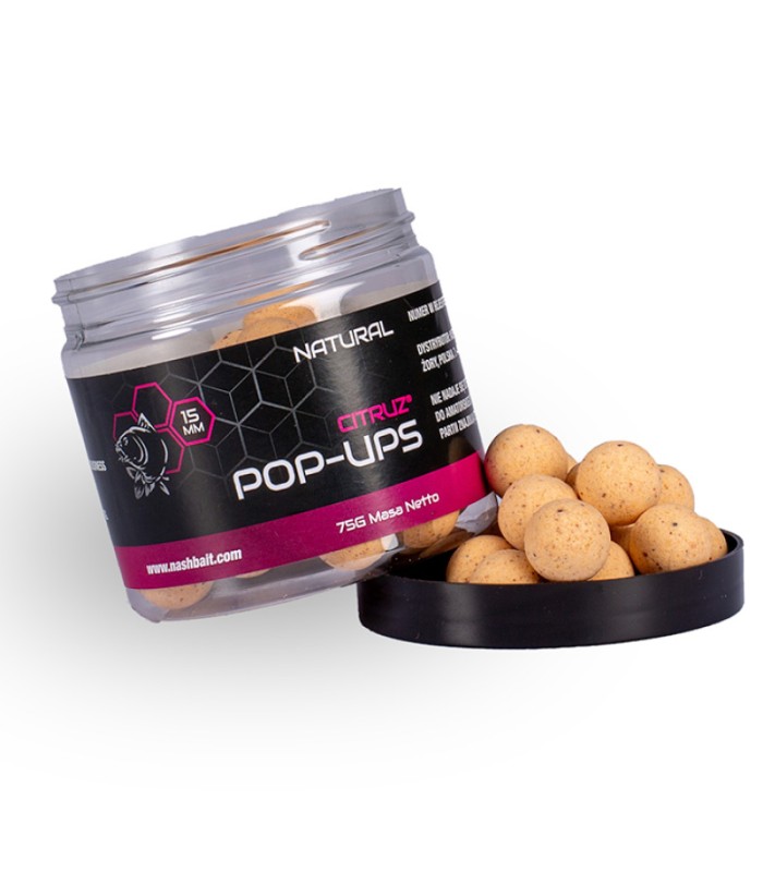 Citruz Pop Ups 15mm 75g Natural