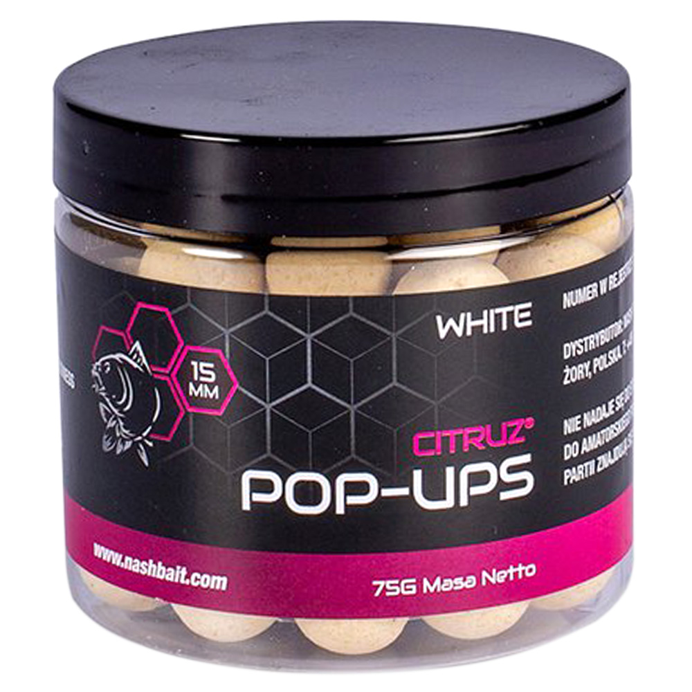 Citruz Pop Ups 12mm 75g White