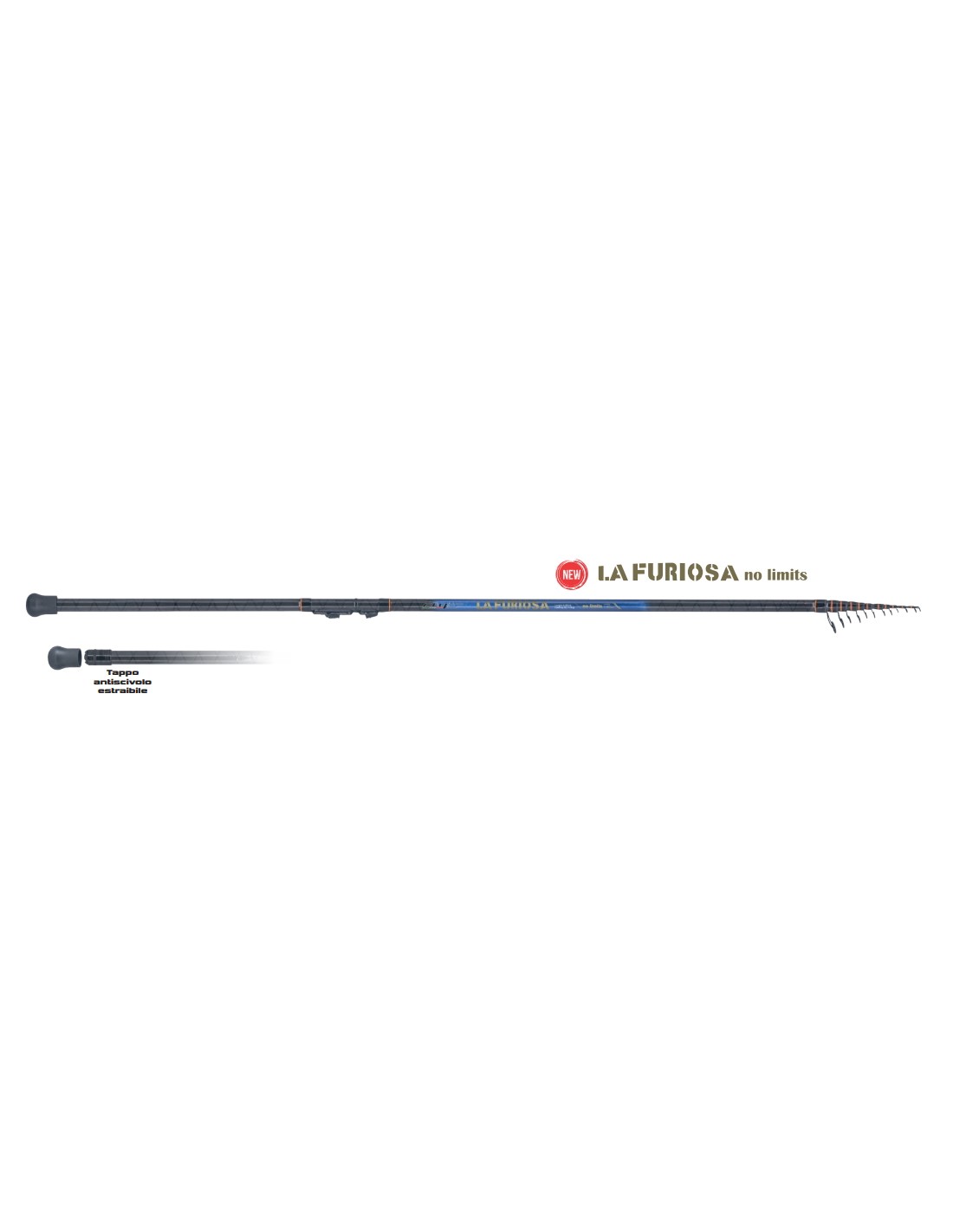FLY CANNA LA FURIOSA 4.20MT AZ. NO LIMITS 30-100gr	