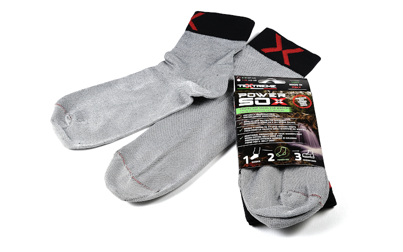 Power Sox Metallic Gray Small-Medium