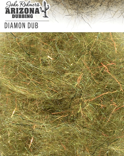 Arizona Dubbing Diamond Dub - Dark Olive Yellow