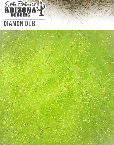 Arizona Dubbing Diamond Dub - Chartreuse