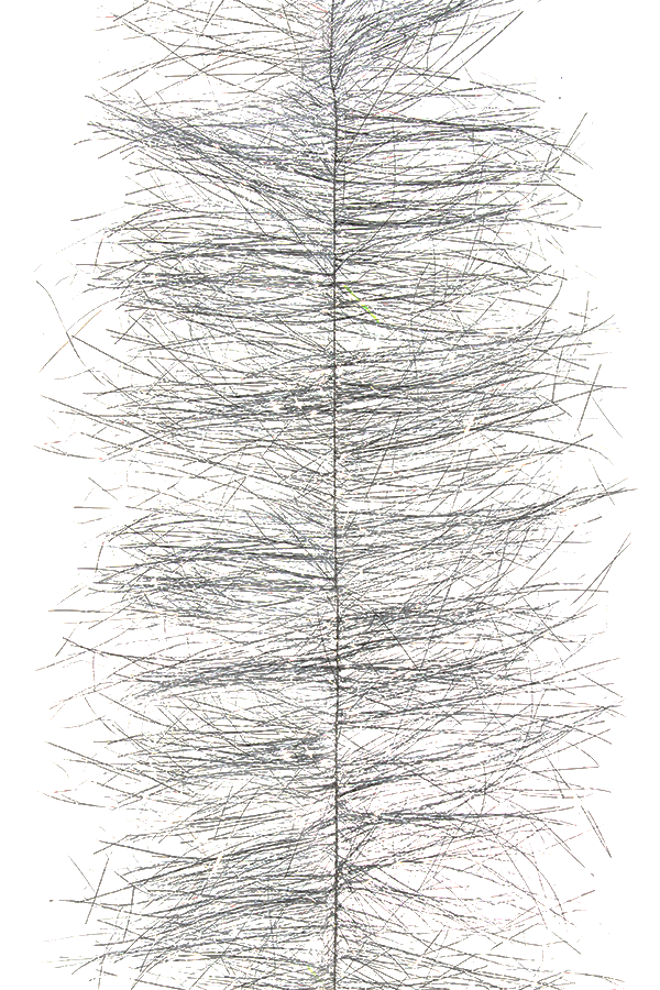 Sparkle Minnow Body Brush - Silver
