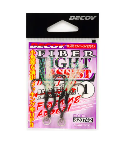 DECOY DJ-92 FIBER LIGHT ASSIST SIZE 2/0