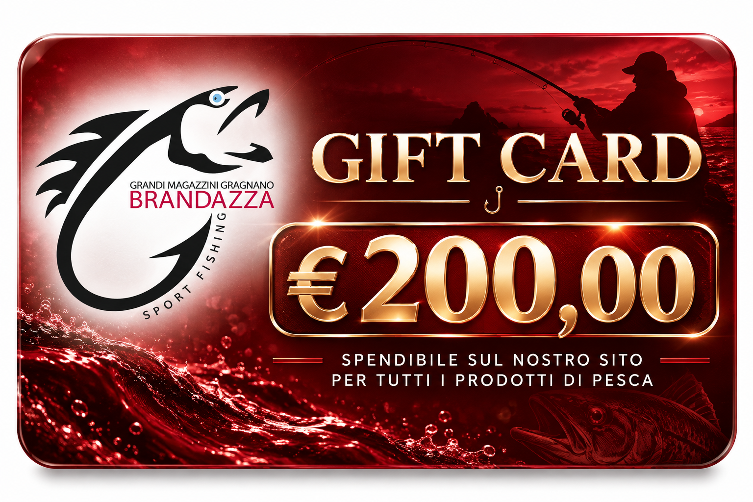 Gift Card 200 Euro